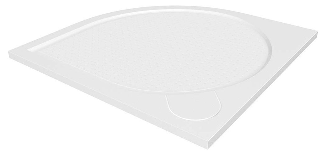Gelco Arca kwartronde douchebak 100x100cm wit