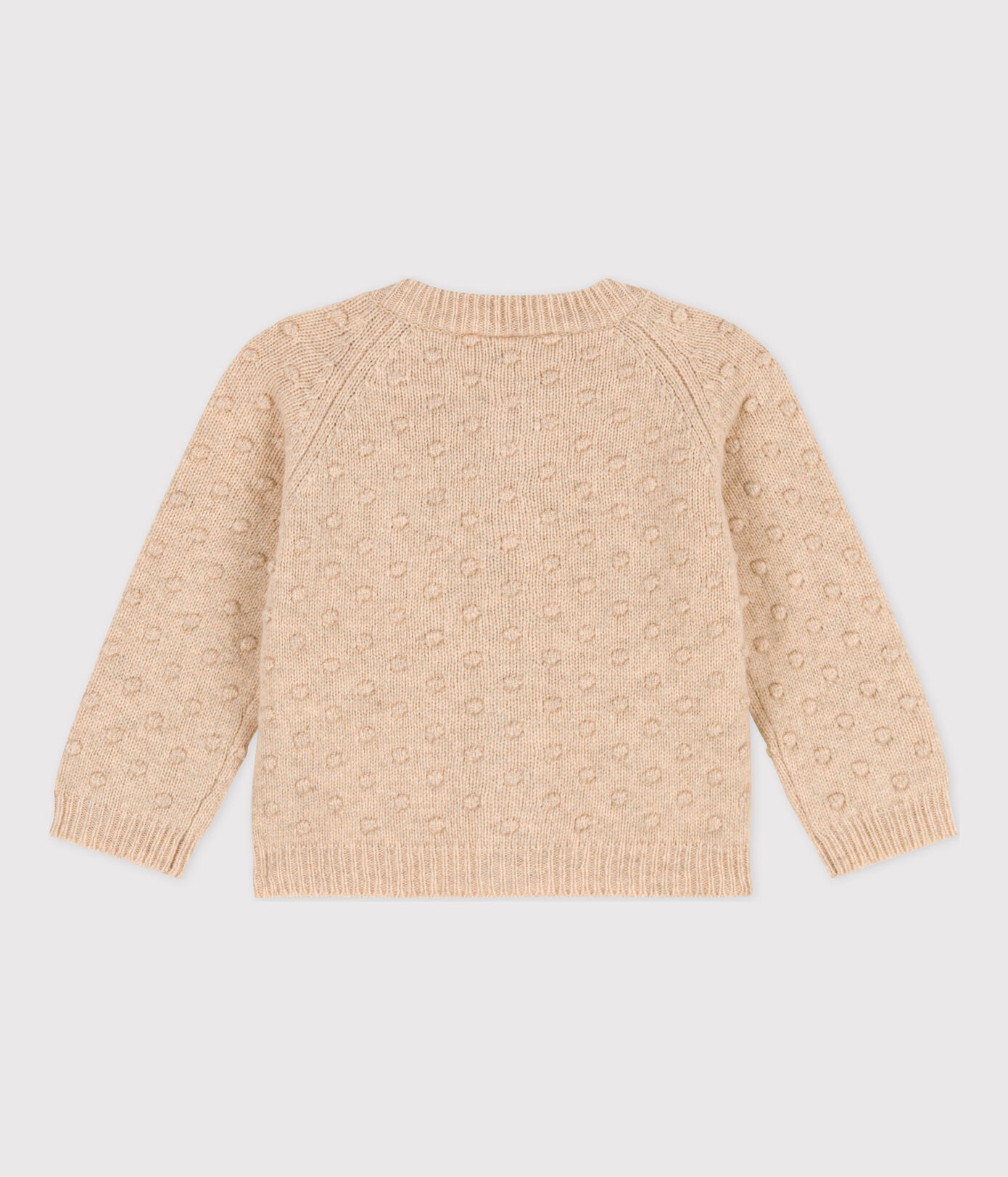 Cardigan bébé en tricot en laine