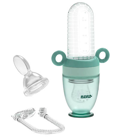 Neno Food Feeder m. Ske - Gusto - Mint Grøn