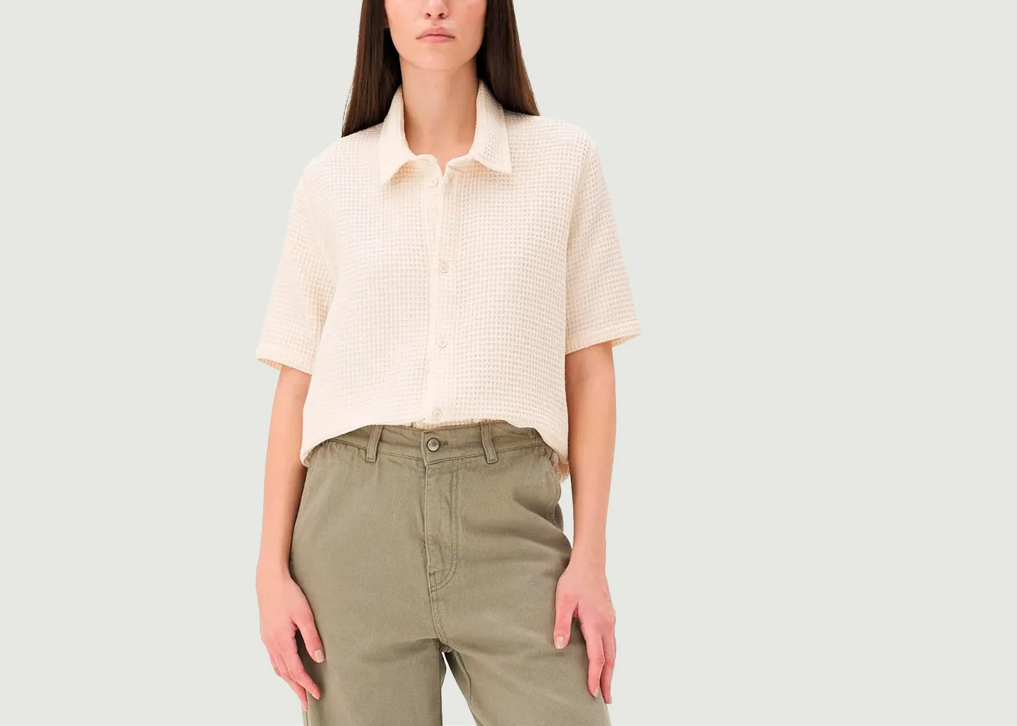 Chemise Toile Gaufré noyoco