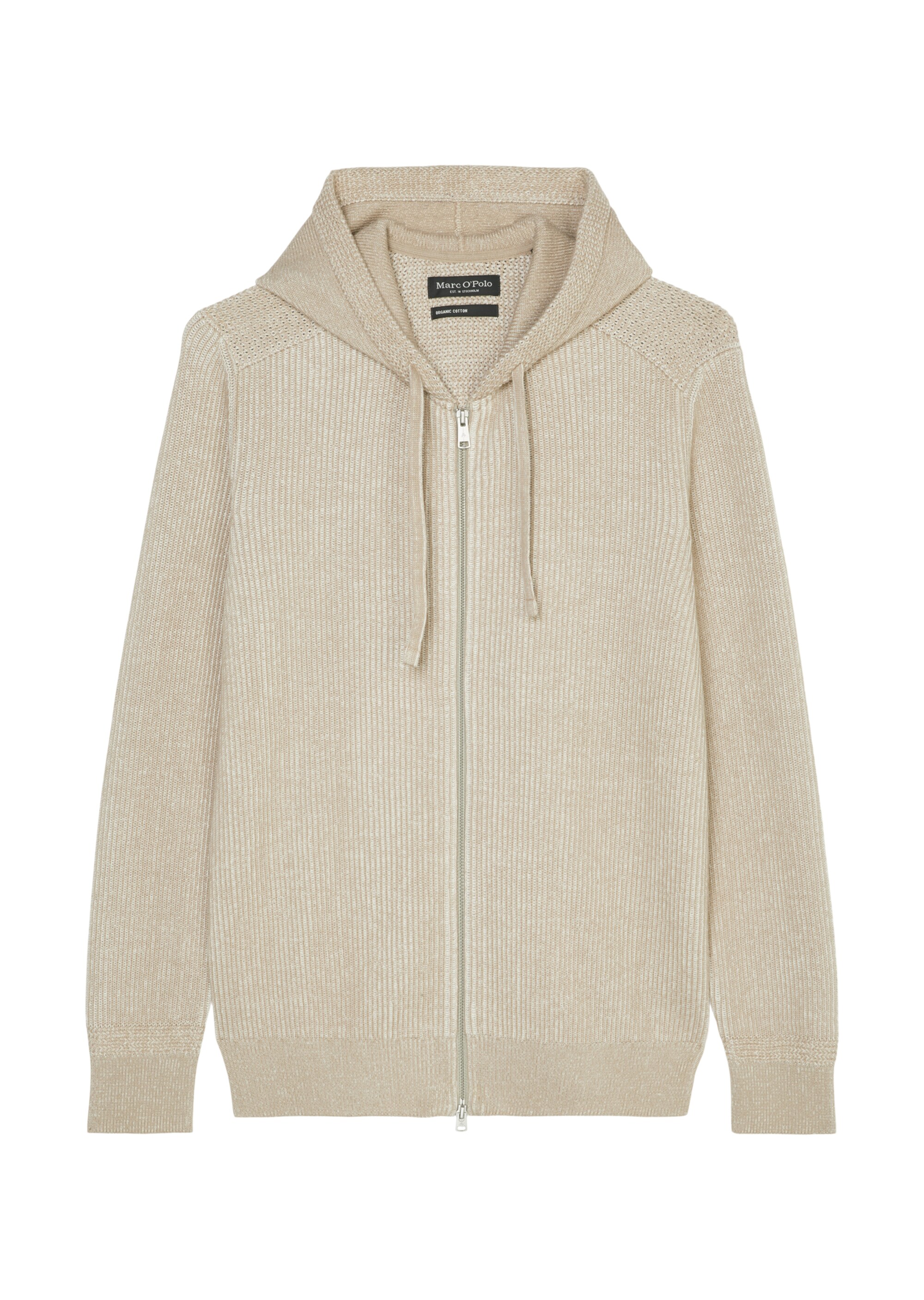 Strickjacke regular mit Kapuze