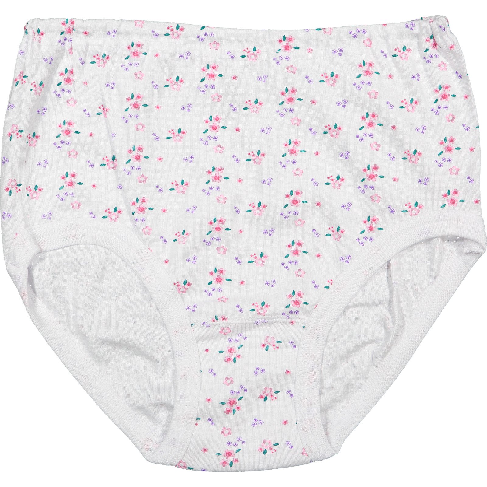 Damen-Slip Comfort Maxi bedruckt, 4er-Pack