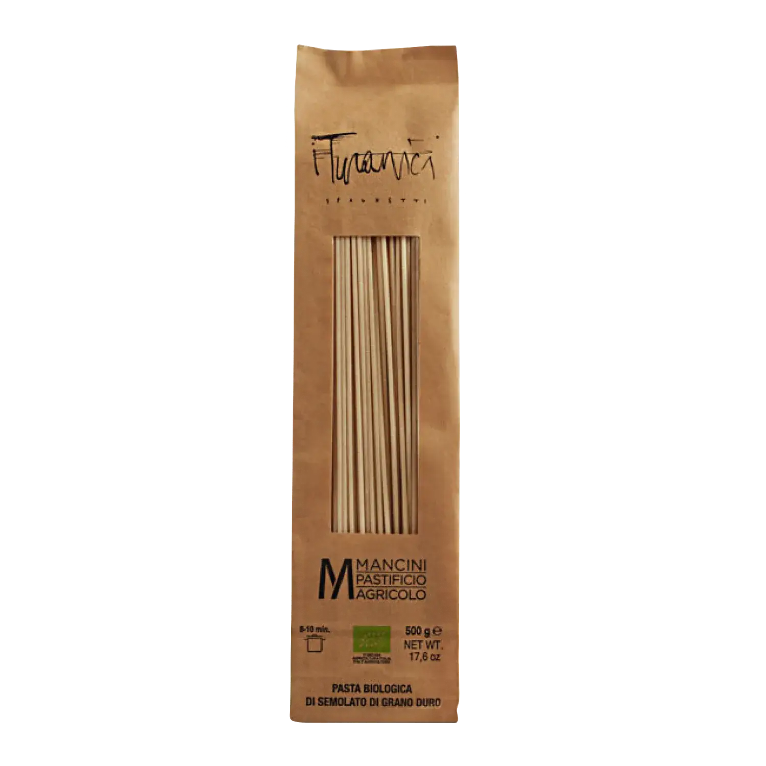 BIO Spaghetti Turanici 500g, Pasta Mancini