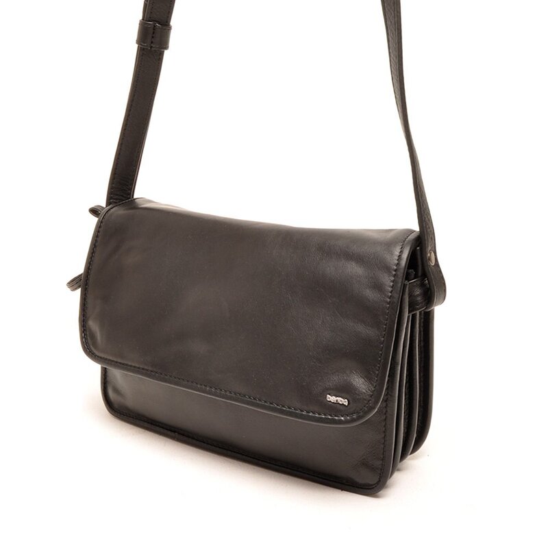 Berba Soft Crossbody Tas Zwart