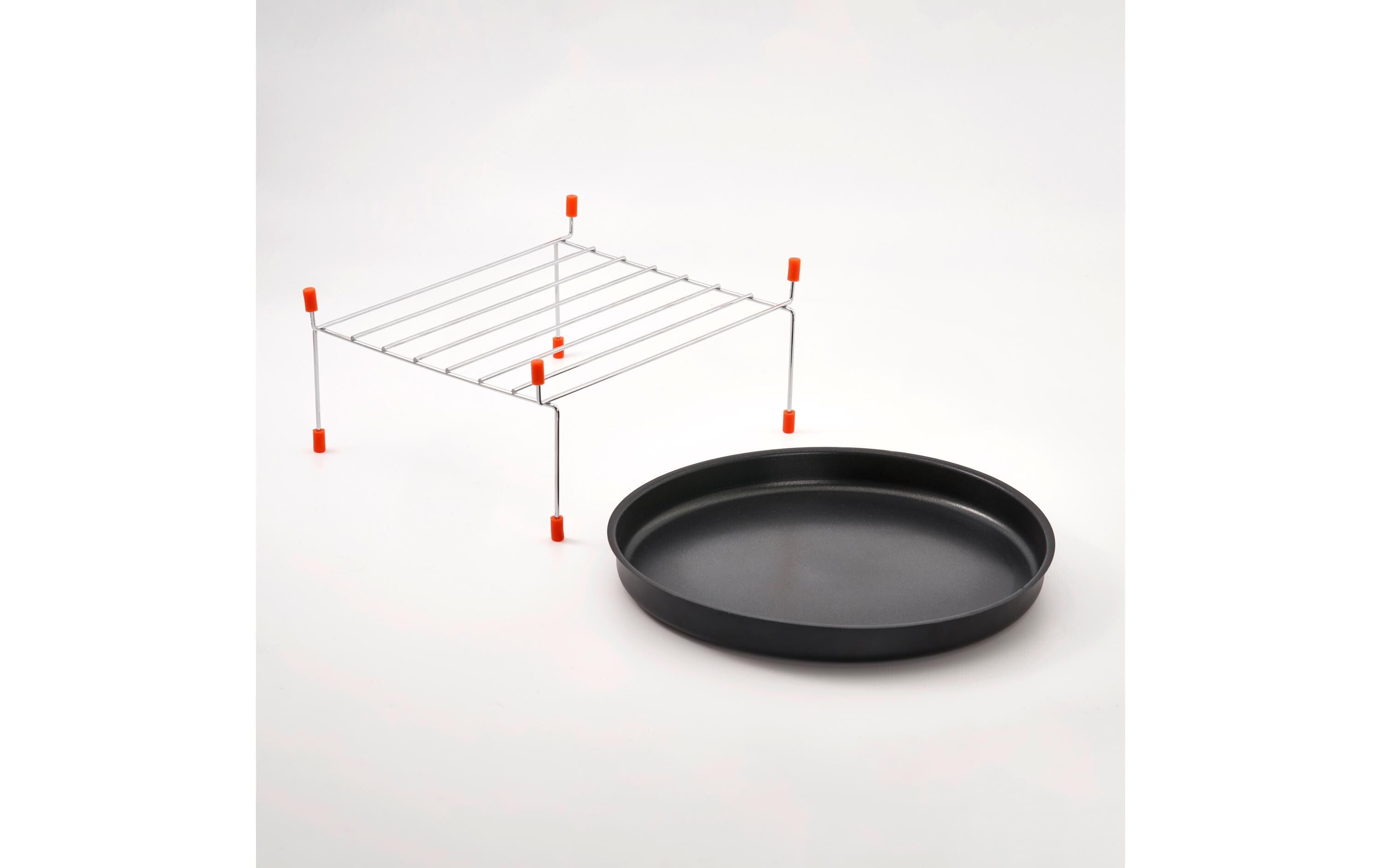 Mikrowelle mit Grill HCMG 25 Ceramic Chef Silber<br>3 in1 Design-Mikrowelle