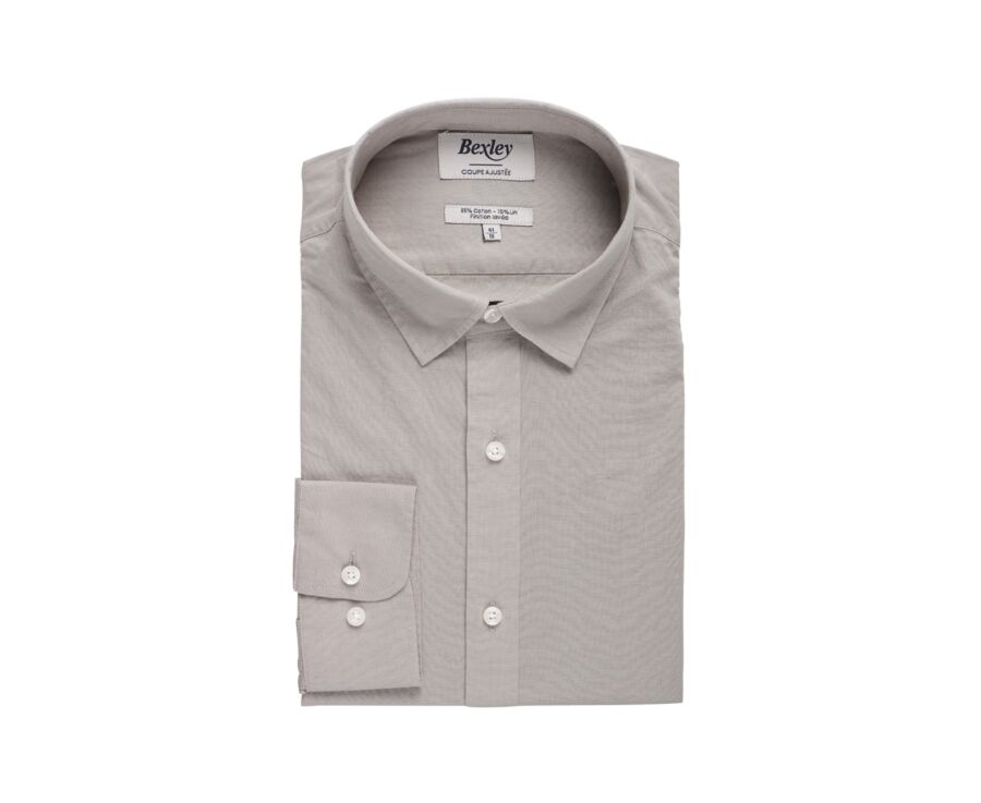 Chemise coton lin ficelle - SILBERT