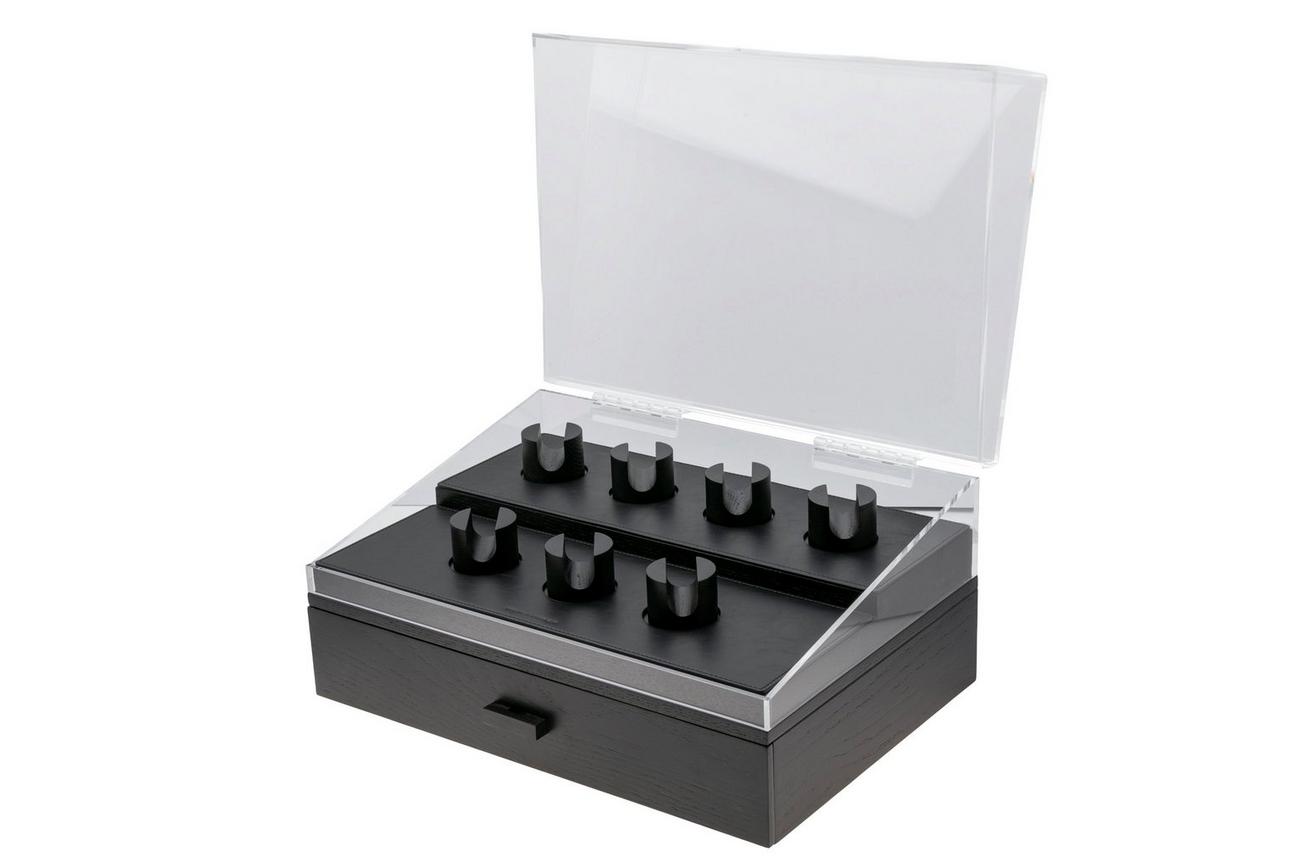 Holme & Hadfield Armory Pro Knife Display Case ARP-BK-800-1 Black, zakmessen display voor 30 stuks
