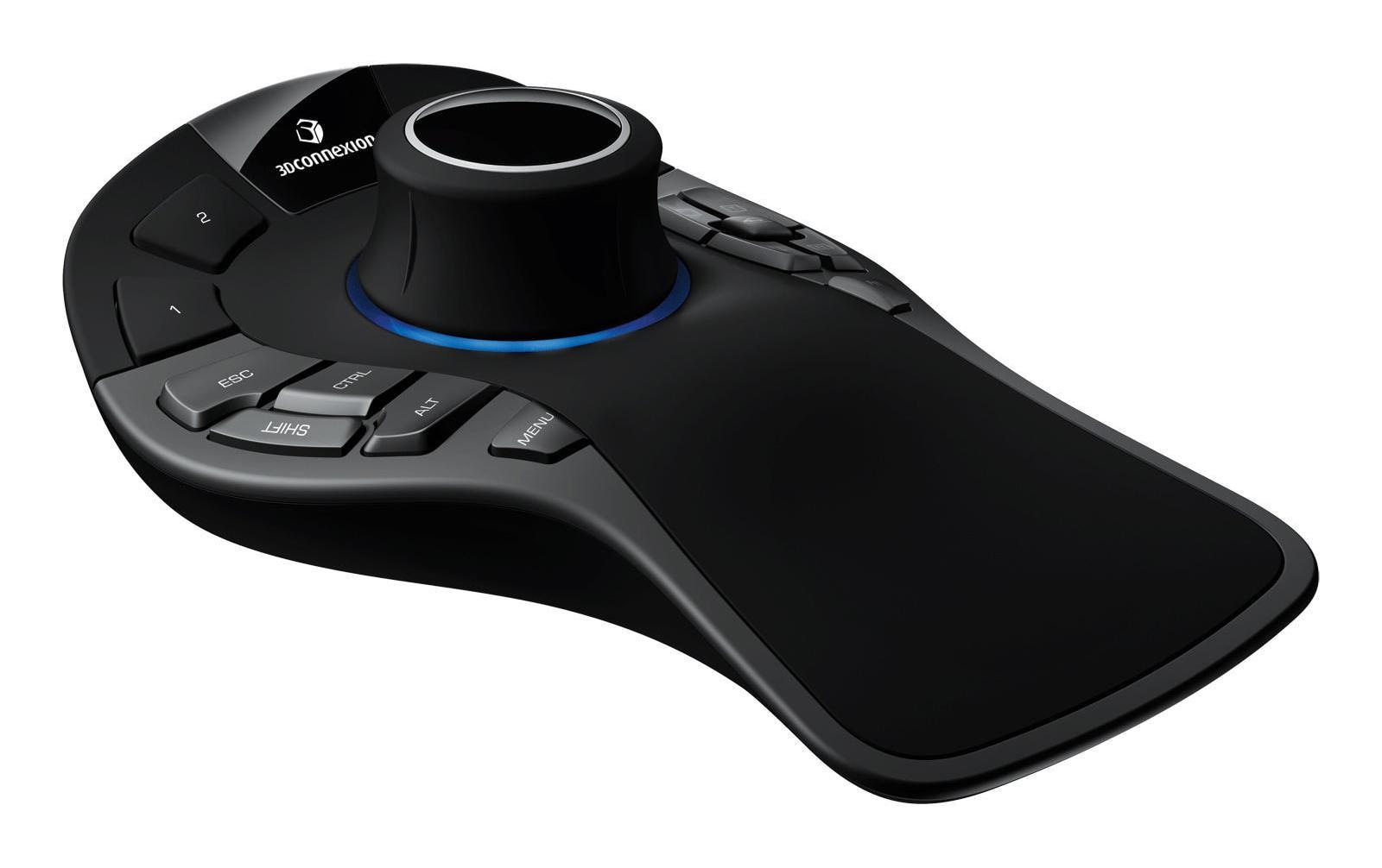 SpaceMouse Pro<br>Ergonomische 3D-Maus mit 6 Freiheitsgraden