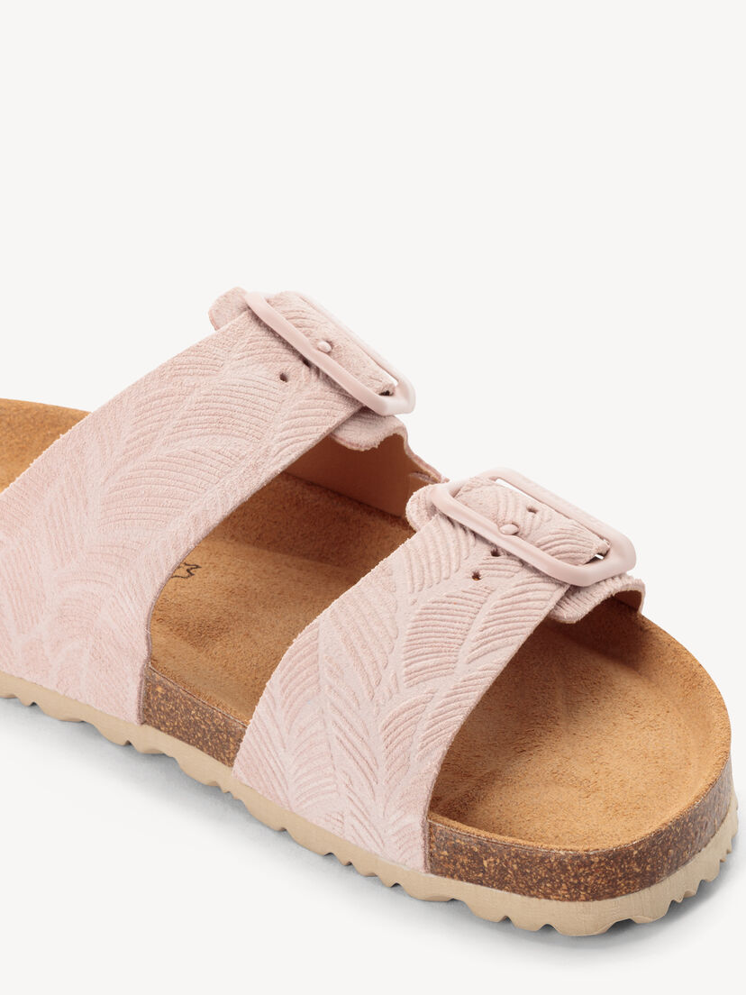 Leren Slipper - roze