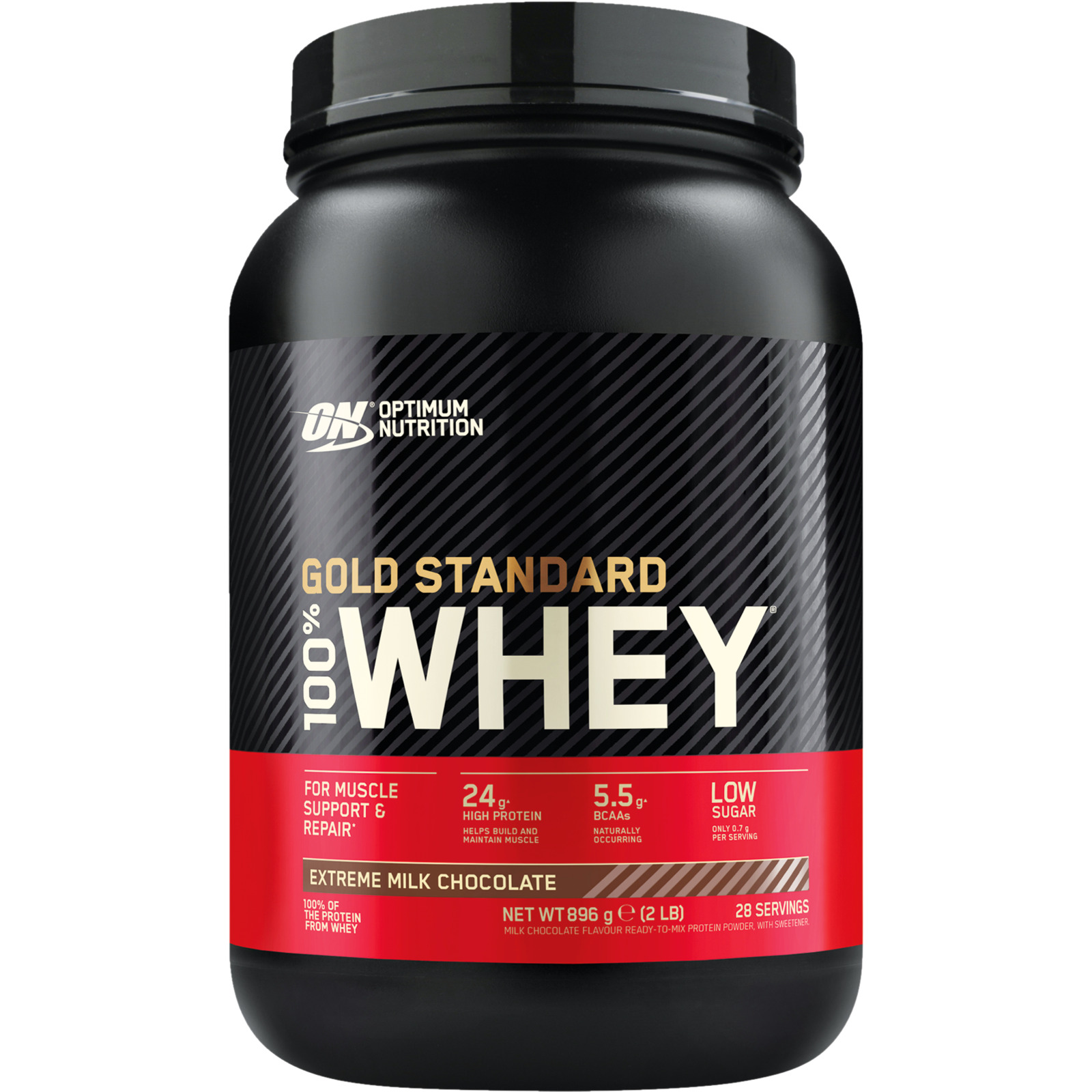 Optimum Nutrition 100% Whey Gold Standard Extreme Milk Chocolate 896 g