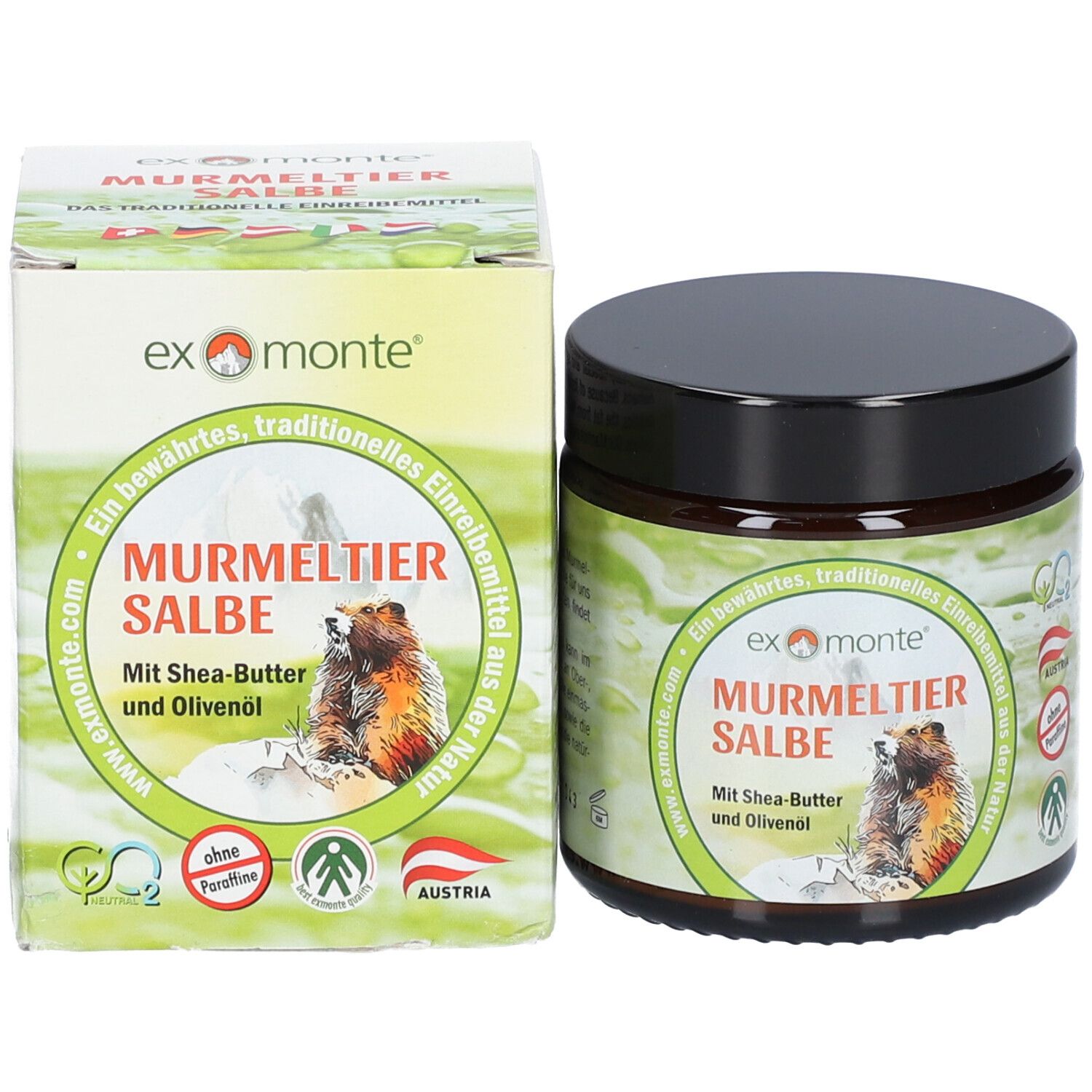 exmonte Murmeltiersalbe ohne Paraffine