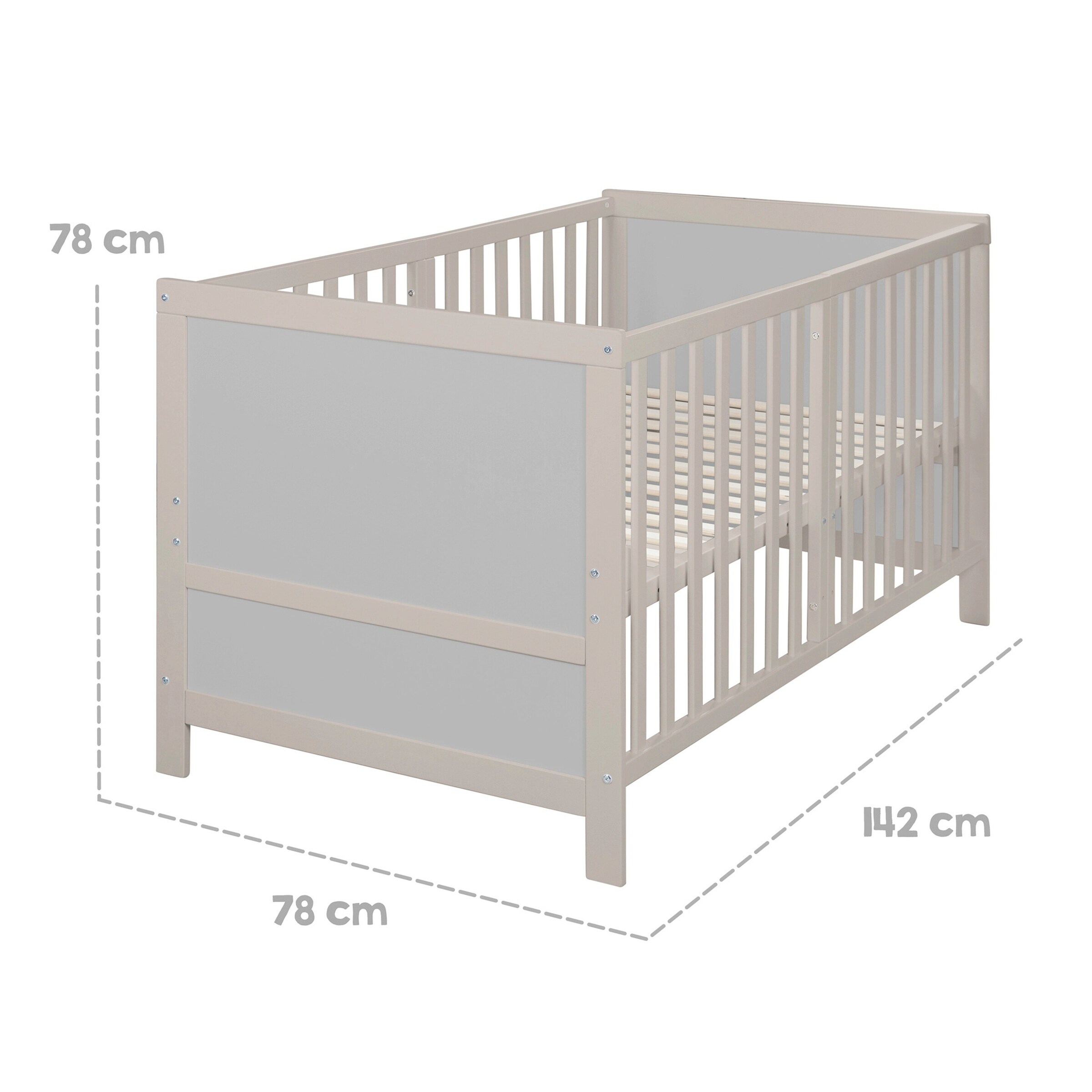 roba Kombi-Kinderbett 70x140 cm Easy Sleep