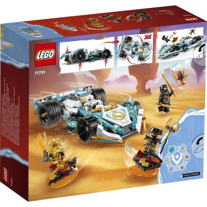 LEGO® NINJAGO® 71791 - Zanes Drachenpower-Spinjitzu-Rennwagen