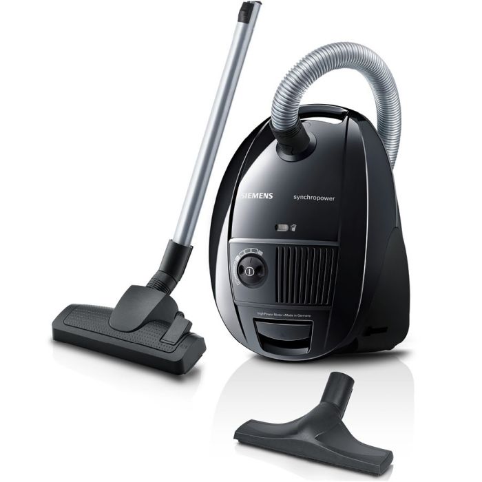 Siemens Staubsauger synchropower VS06A212 Schwarz