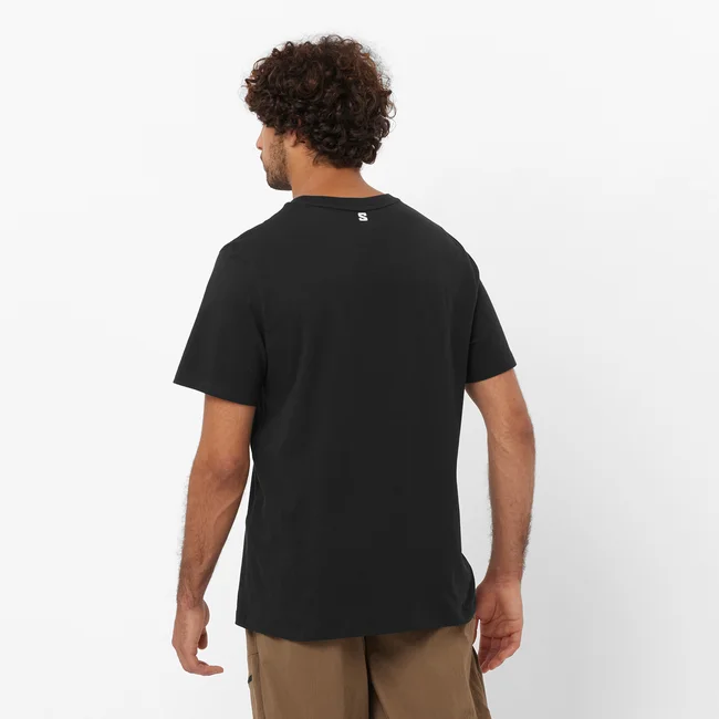 SALOMON LOGO PERFORMANCE  Kurzarmshirt Herren