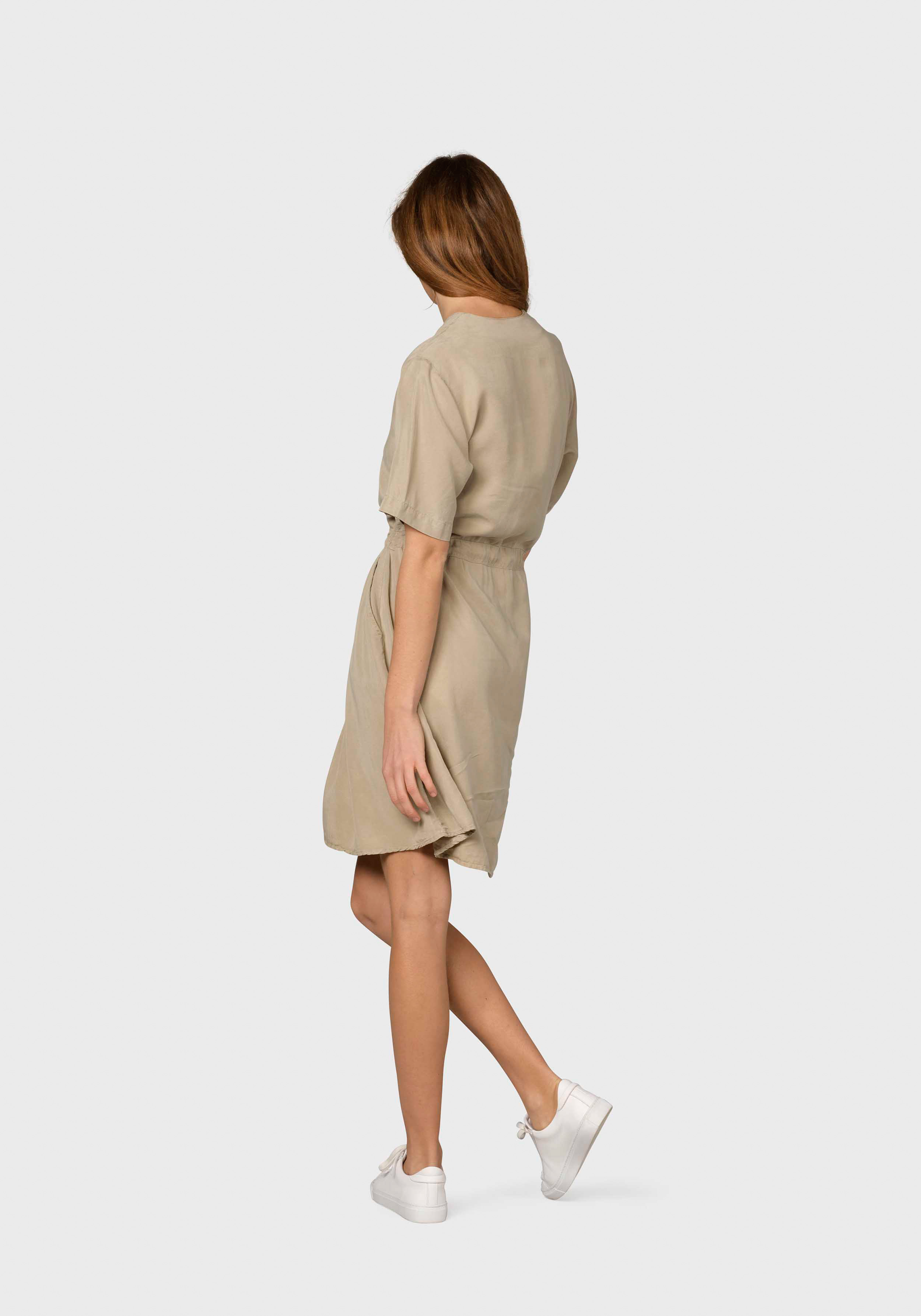 Klitmøller Collective Mini-Kleid Bjørk Sand