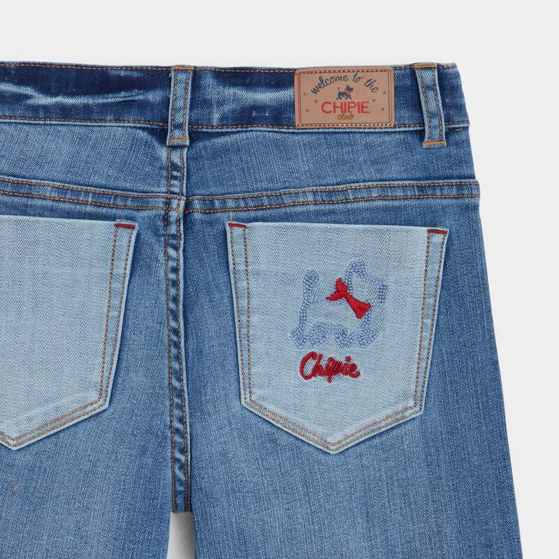 Jean flare bleu Chipie fille