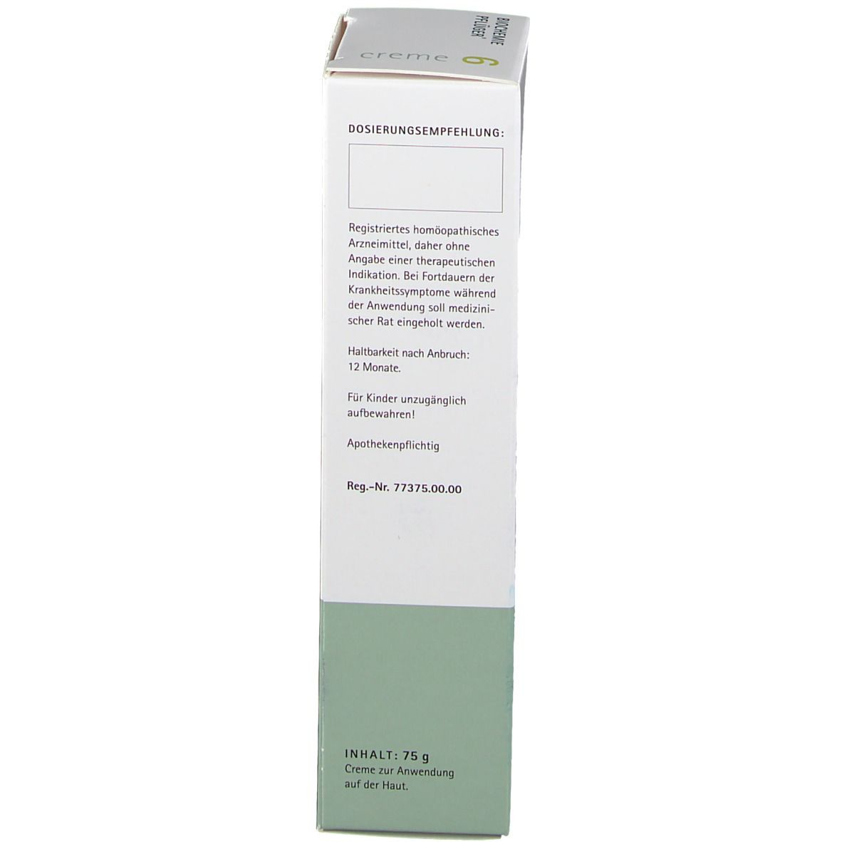 Biochemie Pflüger® Nr. 6 Kalium sulfuricum D4 Creme