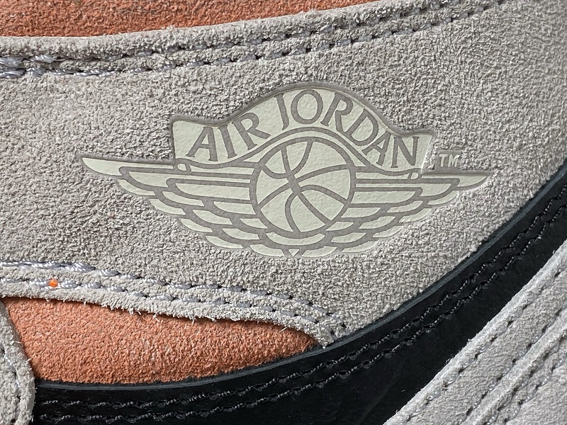 Jordan 1 Retro High Neutral Grey Hyper Crimson
