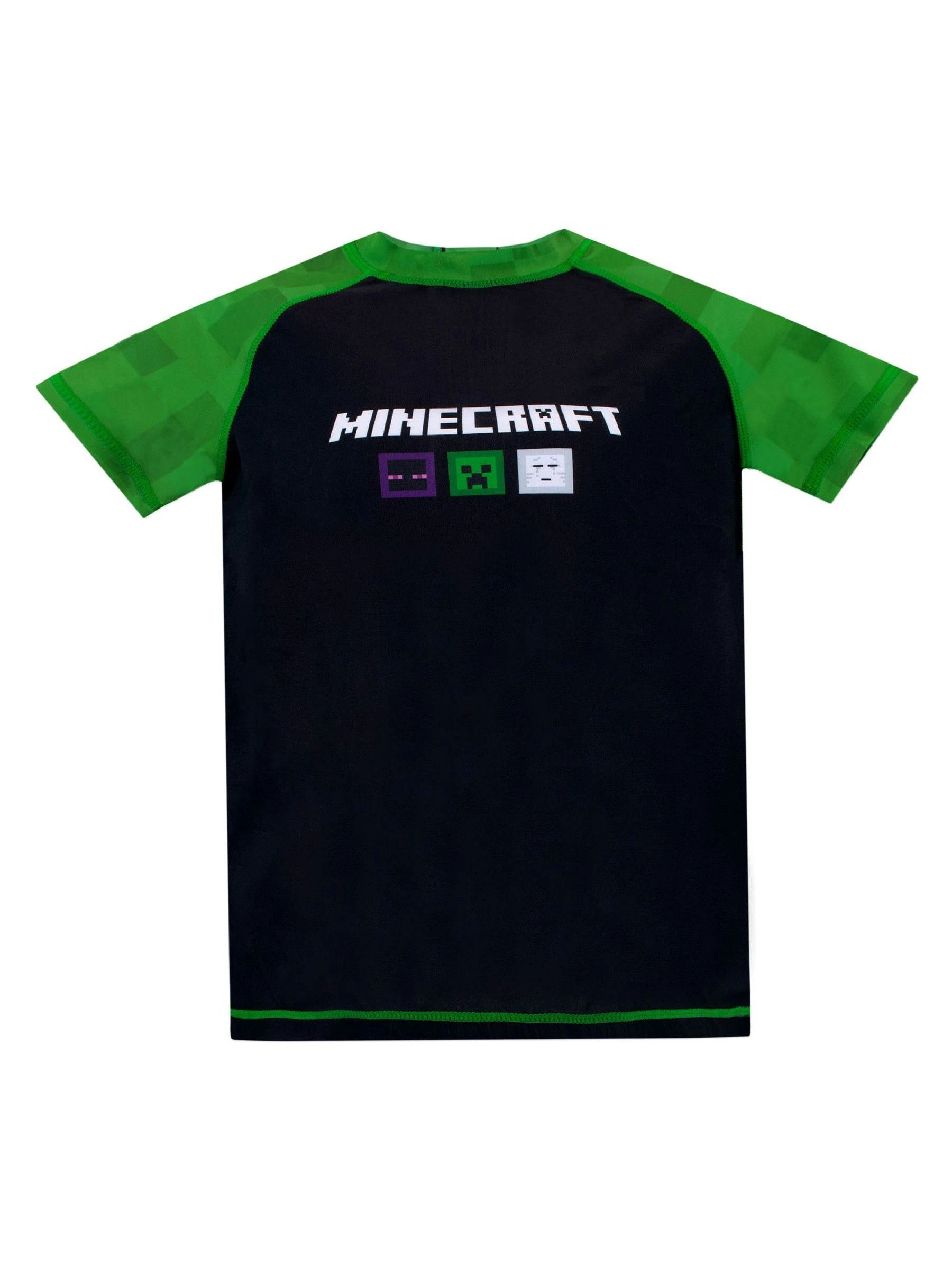 Character Minecraft 2 -delige set van top en short