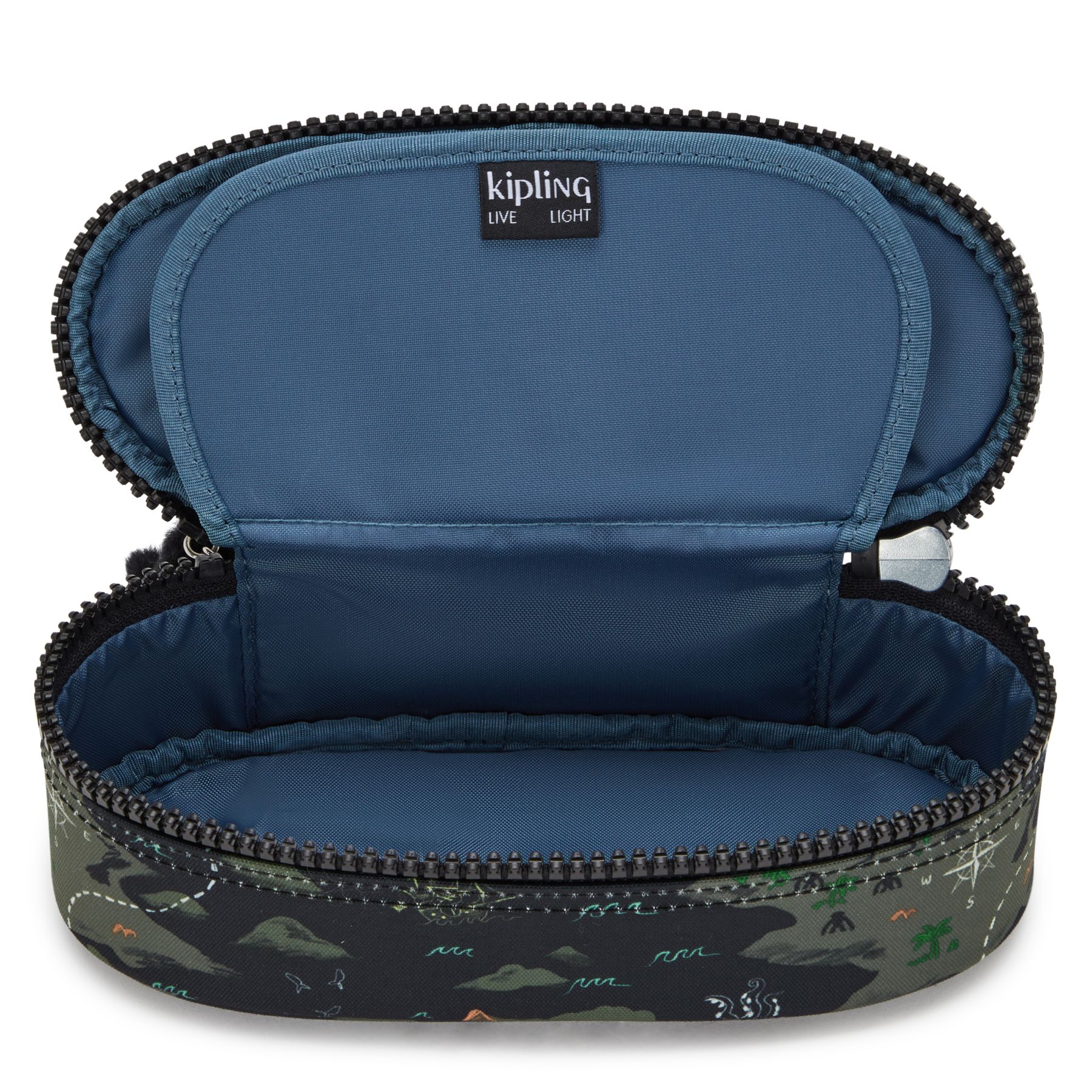 DUOBOX Trousse zippée moyenne à imprimé - Camo Treasure