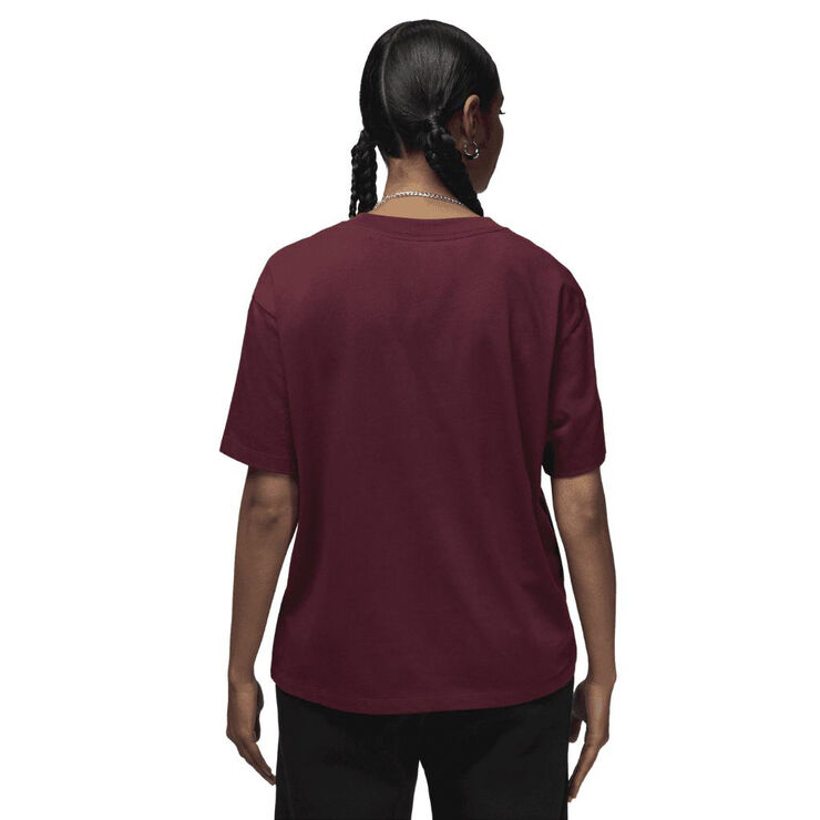 Nike jordan essentials t-shirt Cherrywood red/white