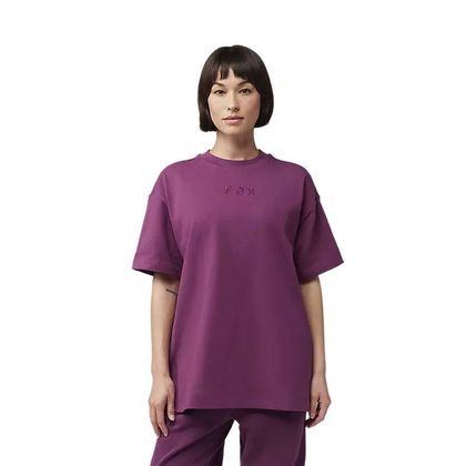 T-Shirt manches courtes Fox WORDMARK FEMME - Rouge