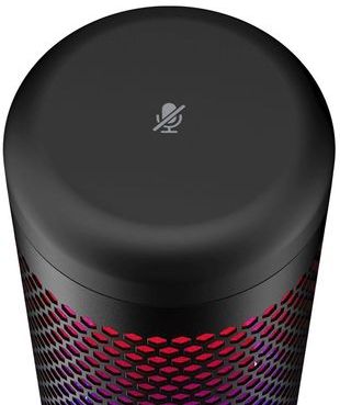 HyperX - QuadCast - Microfoon - RGB - USB - Compatibel met Meerdere Apparaten