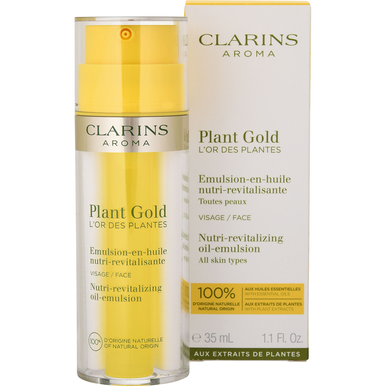 Clarins Aroma Plant Gold Gesichtscreme 35 ml