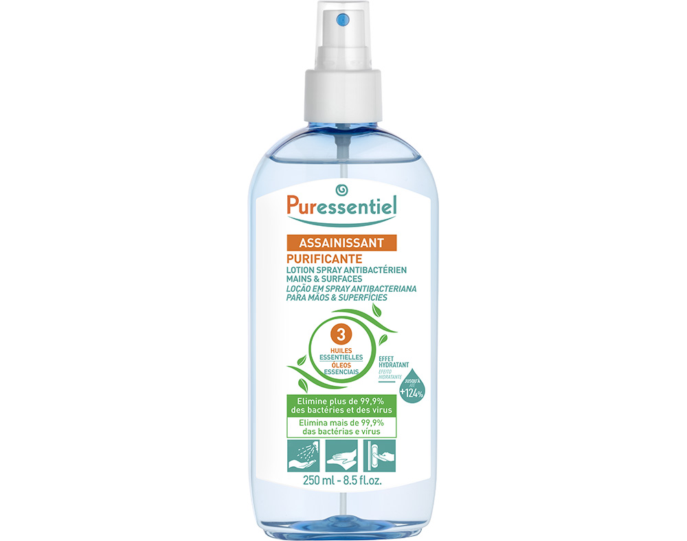 LOÇÃO PURESSENTIEL ANTIBACTERIANA 250ML