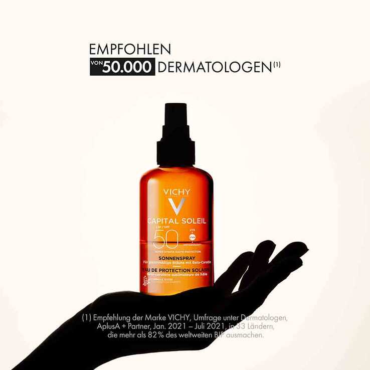 Vichy Capital Soleil Sonnenspray braun LSF 50, 200 ml