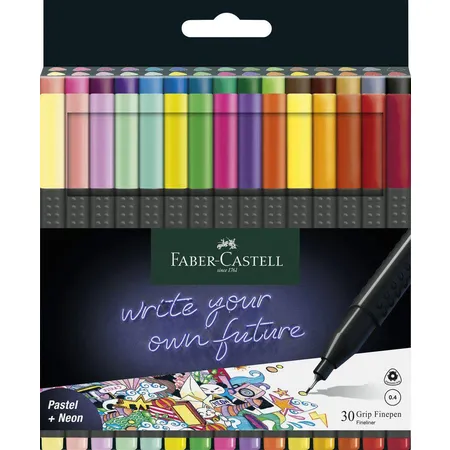 Faber-Castell Finepen Grip 30er Etui