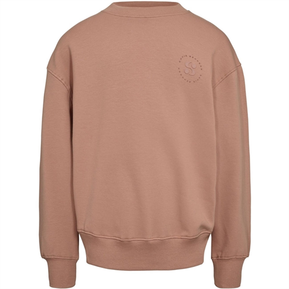 Rosy Camel Solid Sweatshirt - Sofie Schnoor