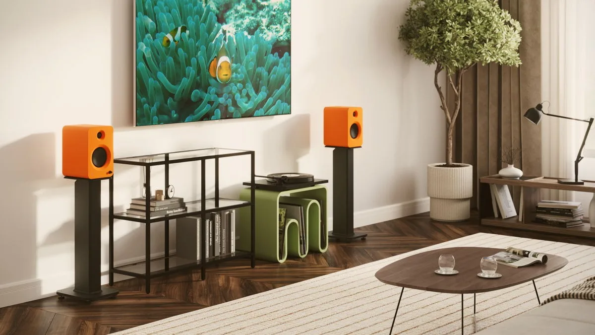 Kanto REN Orange (la paire) Enceintes sans fil hi-fi