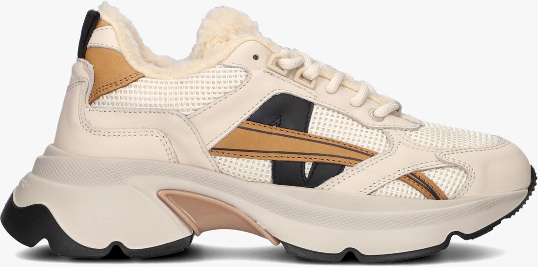 NUBIKK beige nubikk lage sneakers ross nomad fur