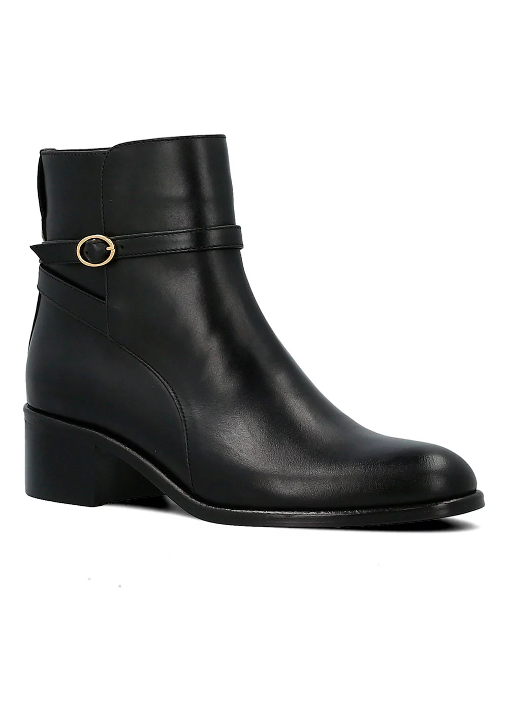 BOOTS ALGHERO CUIR NOIR