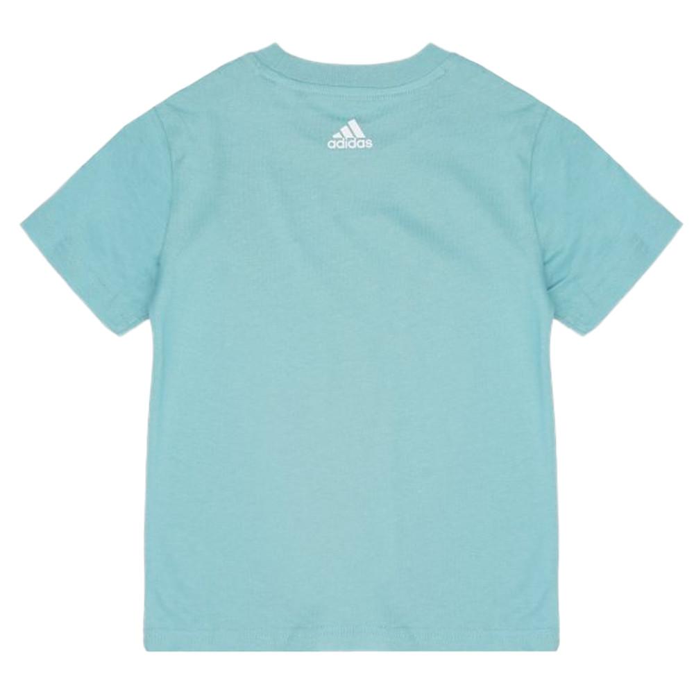 Adidas T-shirt Bleu Fille Adidas B Lin T