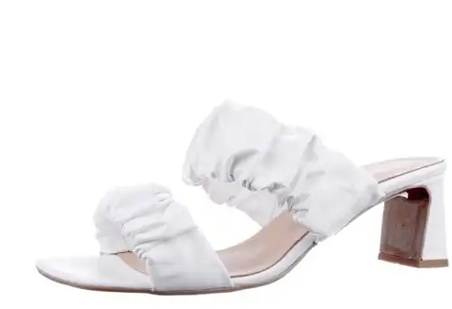 Babouche wit K-Maartje-1 - maat 43 slipper wit - maat 43 Calandschoen