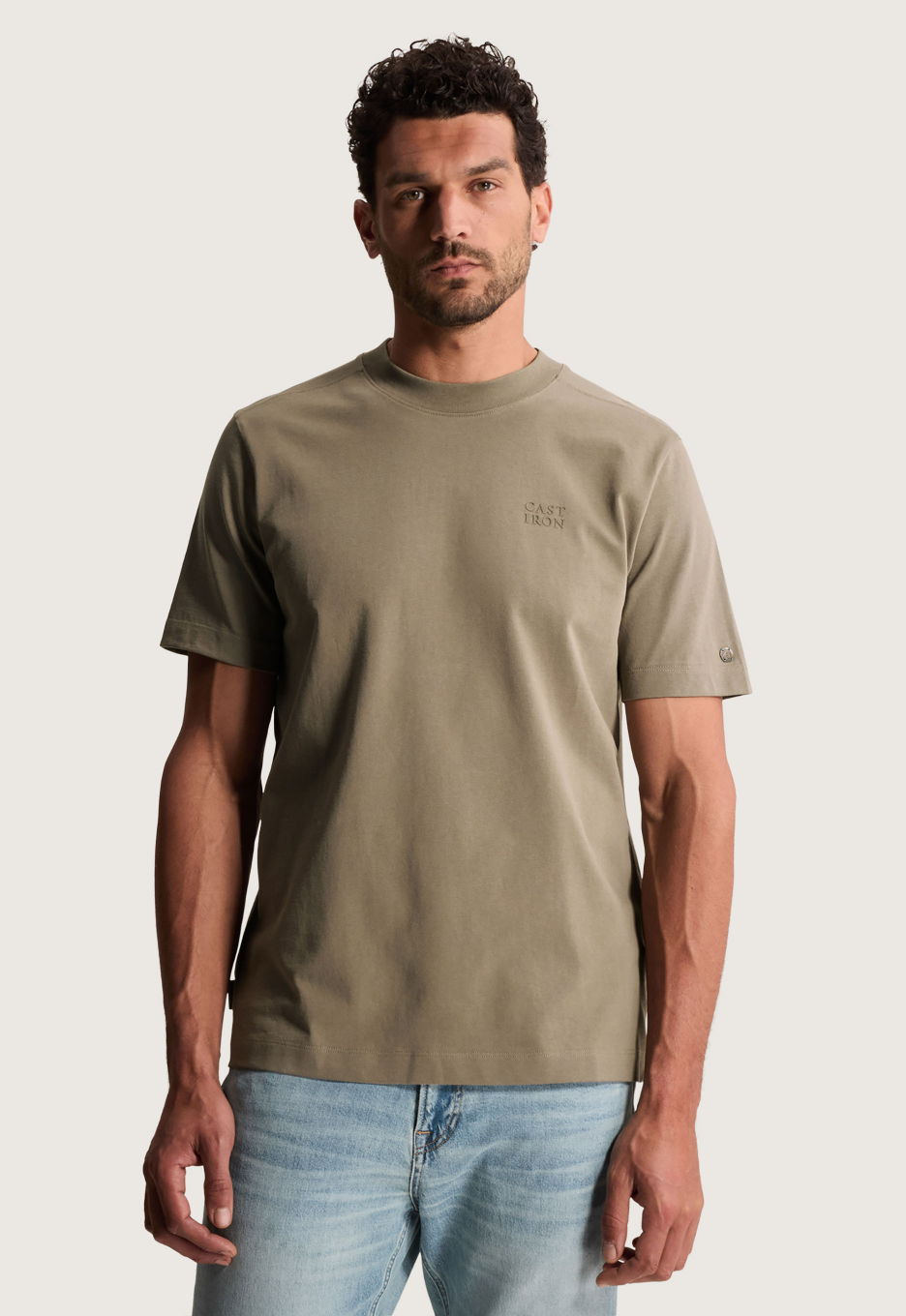 Cast Iron Regular Single Jersey T-shirt