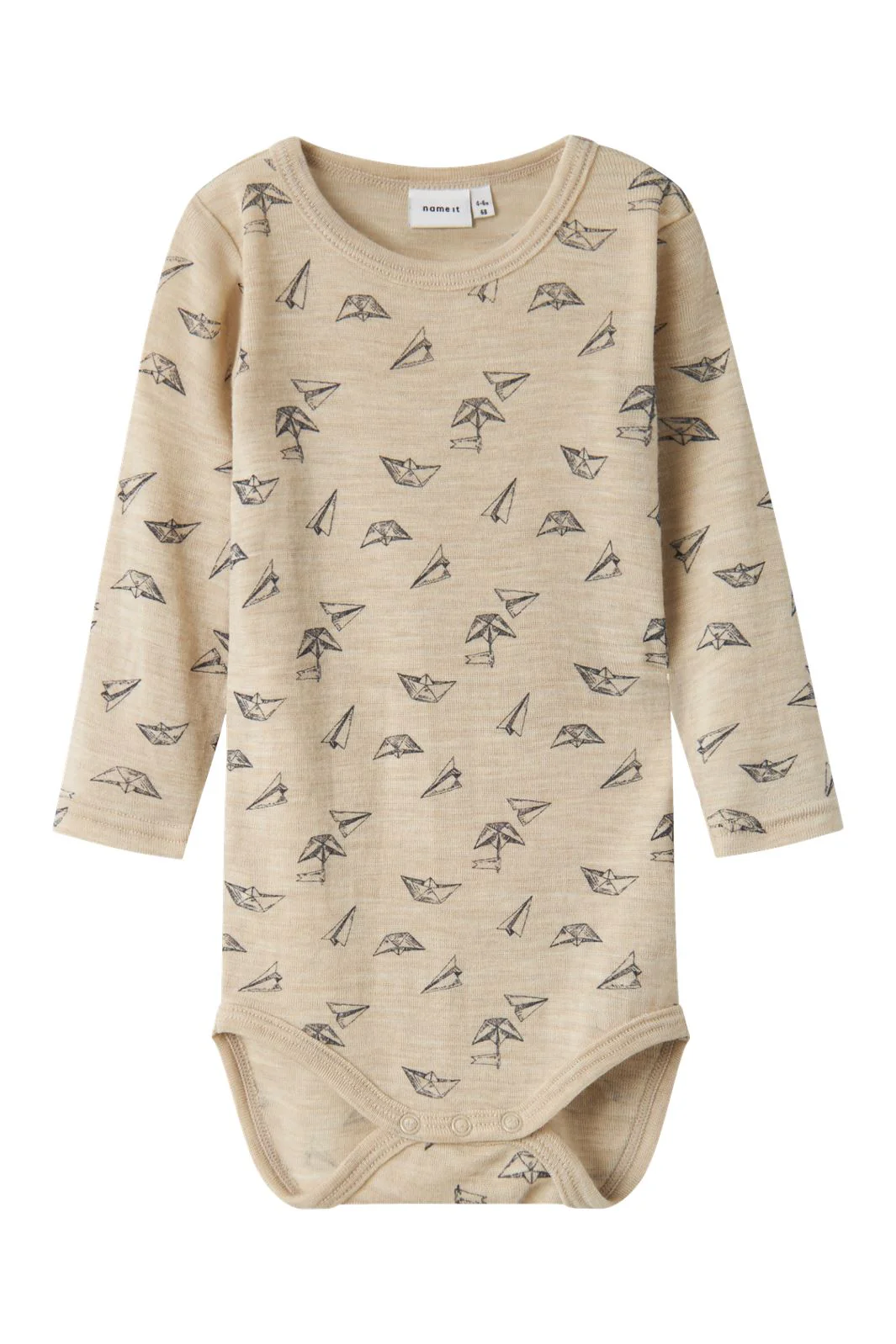 Name It Nbmwang Wool Rib Ls Body