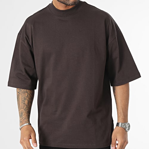 Tee Shirt Oversize Large Marron