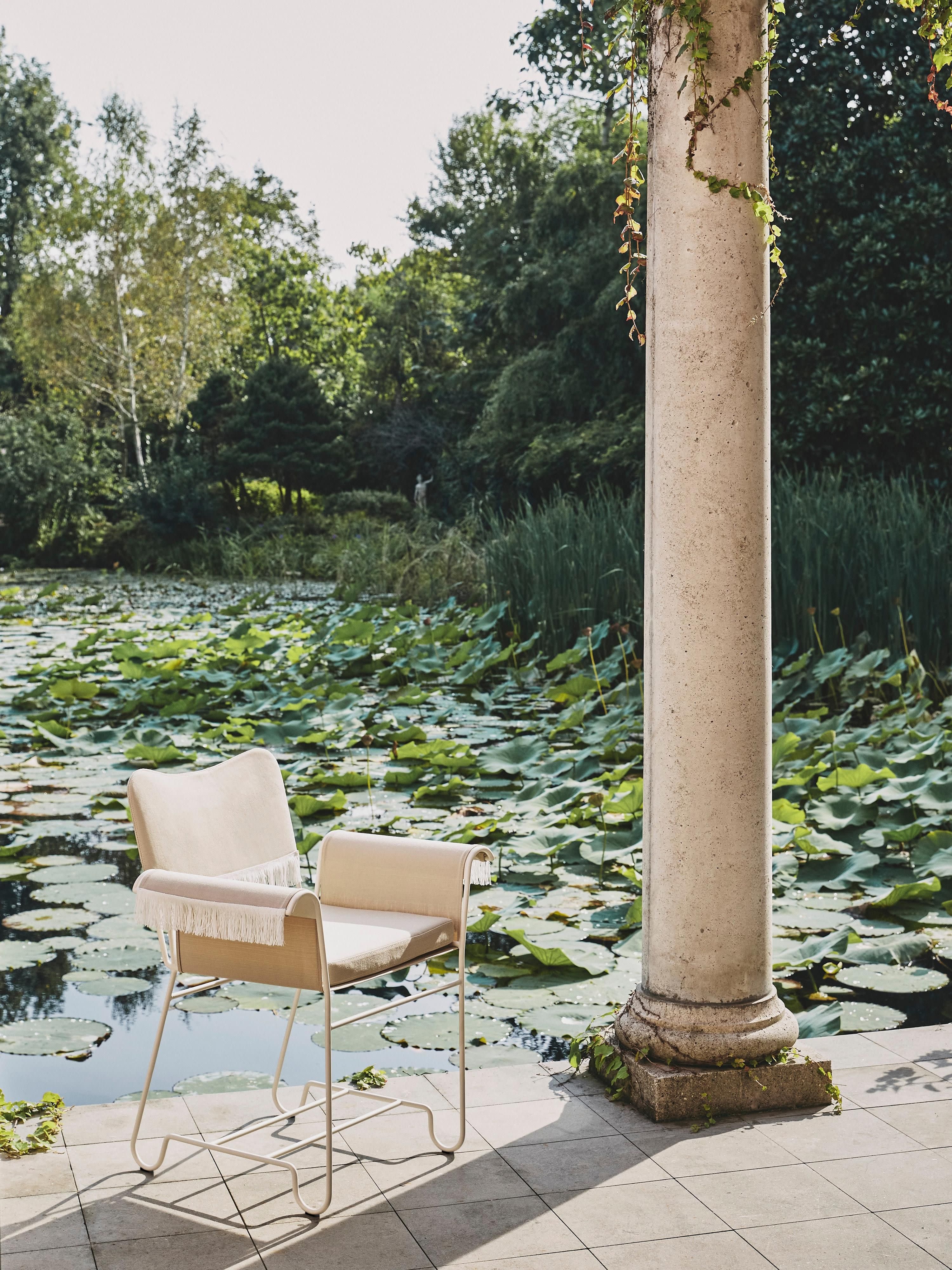 Tuinstoel Tropique met franjes