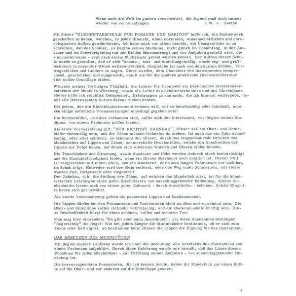 Richard Stegmann Elementarschule für Zugposaune