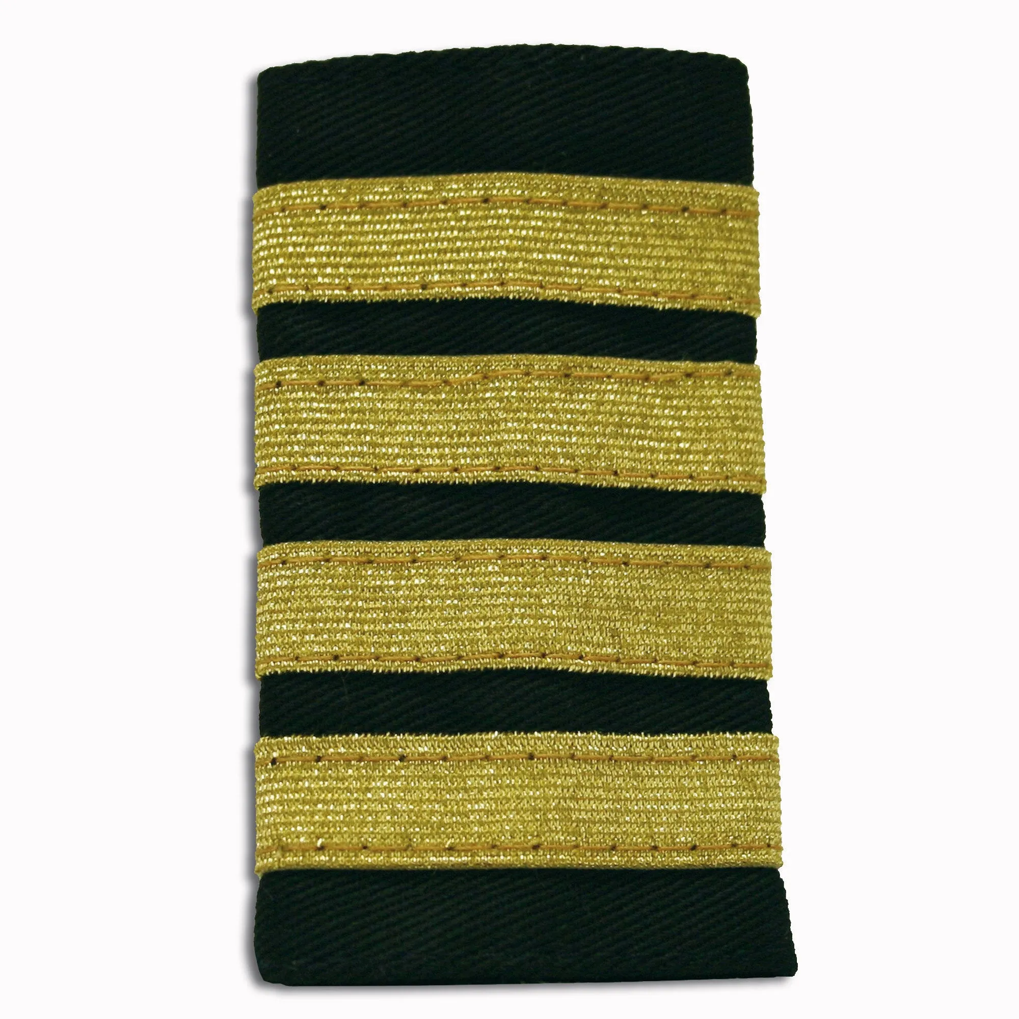 Fritzsch -  Rangabzeichen 4 Streifen goldfarben