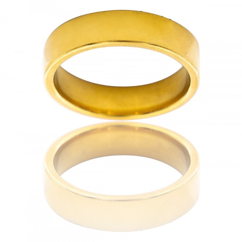 Bague Anneau Homme Acier