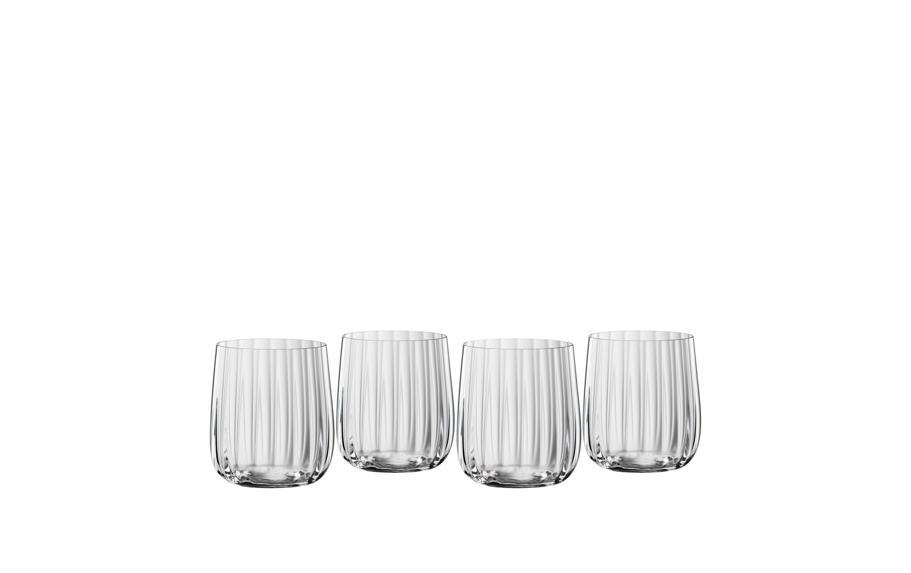 Cocktailglas LifeStyle 340 ml, 4 Stück, TransparentElegantes Whiskyglas-Set