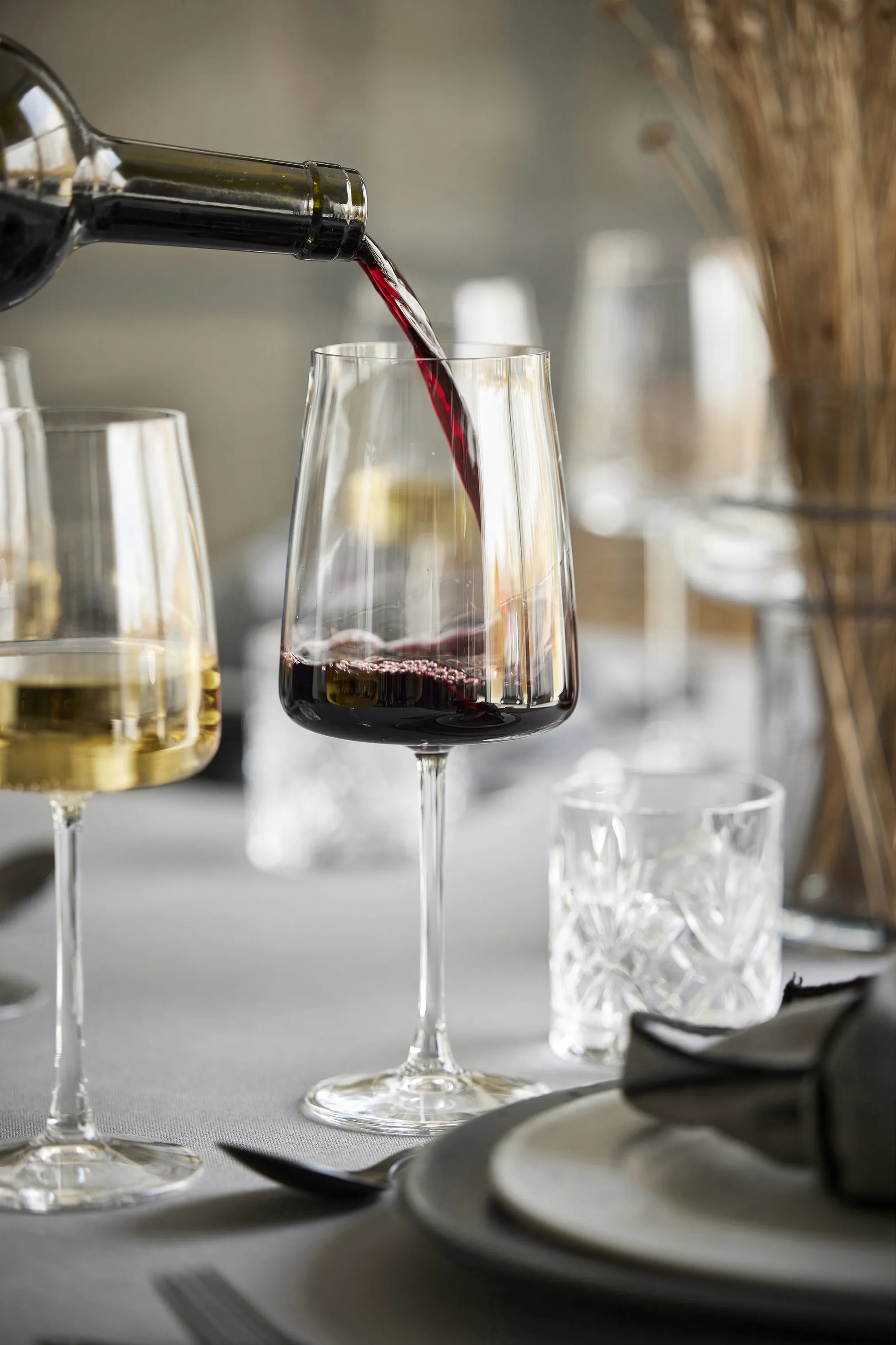 Lyngby Glas Zero Rødvinsglas - 4 stk.
