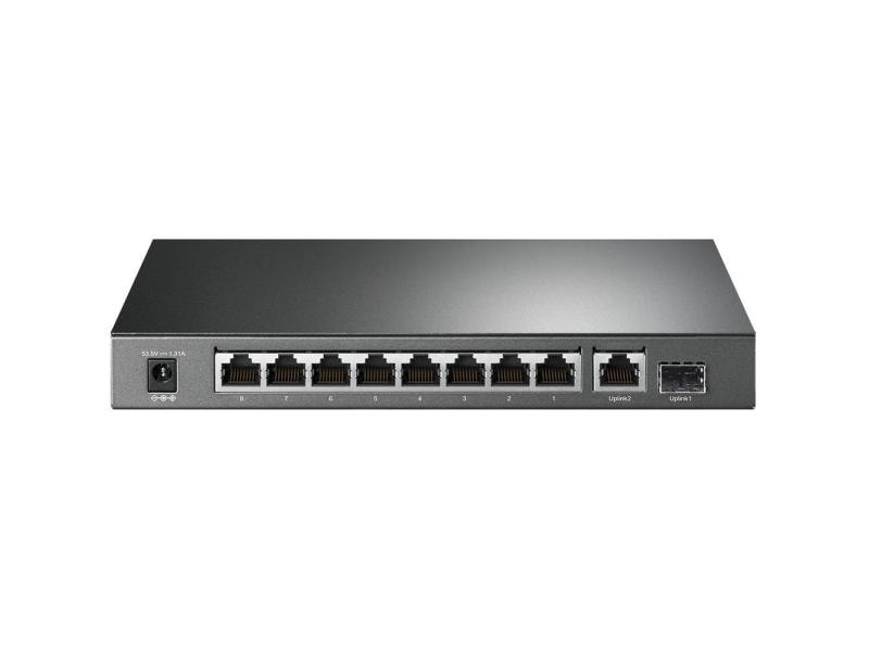 TP-Link PoE  Switch 10 x 1G Ports TL-SG1210P 9 Port 10-Port-Gigabit-Desktop-Switch mit 8 PoE  Ports