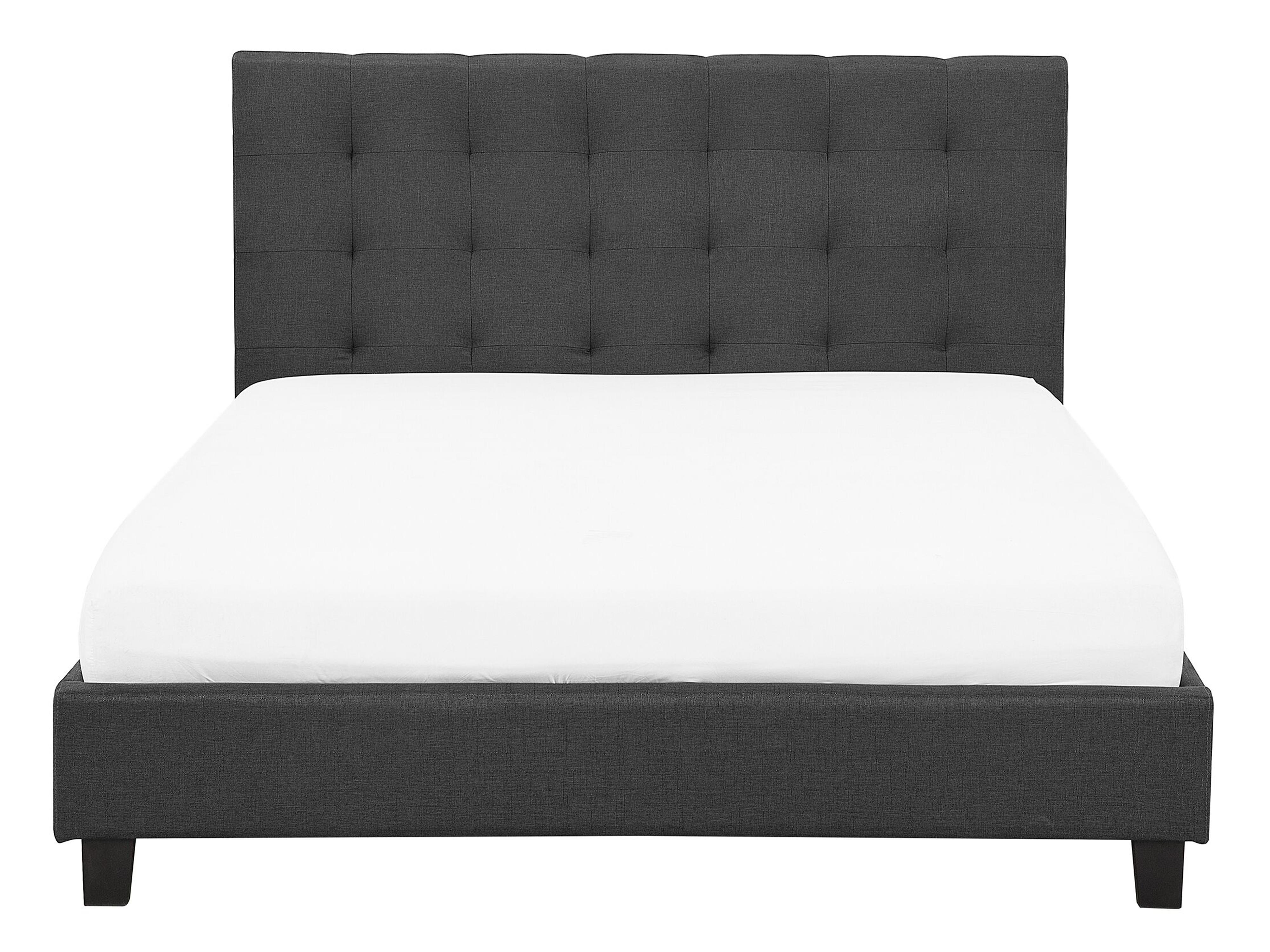 Waterbed Stof LA ROCHELLE 140 x 200 cm Donkergrijs