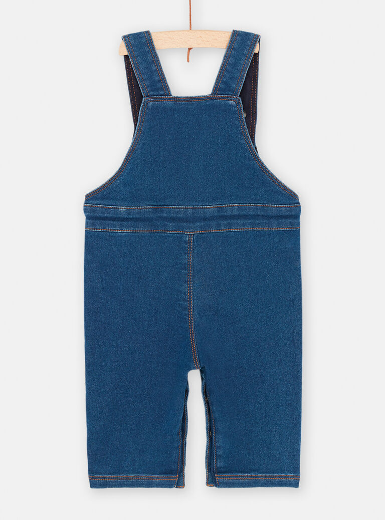 Salopette en jean bleue pour bébé garçon